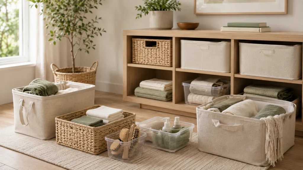 Declutter Storage Bins with an Inventory and a Clear Review Decision