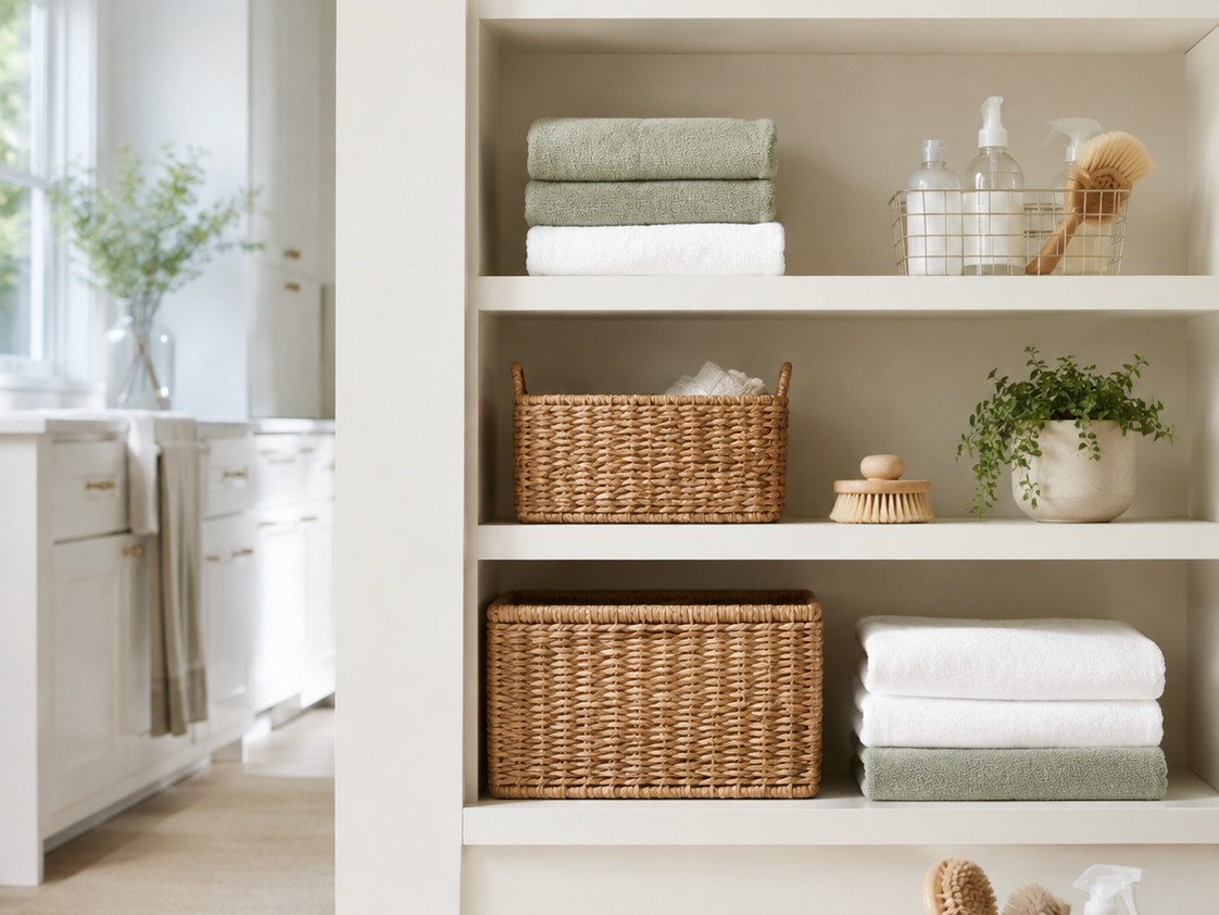 Clean and organized home